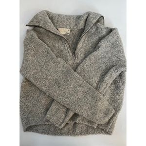 Wilfred Free Half Zip Sweater Size S